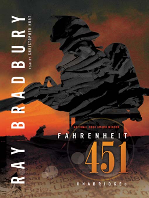 Fahrenheit 451 by Ray Bradbury cover art