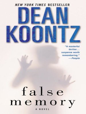 false memory dean koontz summary