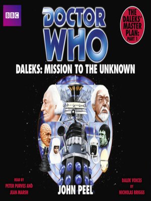 Doctor Who: Daleks - Mission to the Unknown - Download> ebooks ...