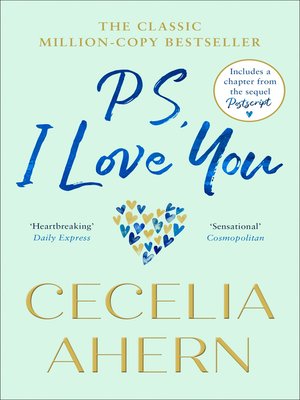 ps i love you book cecelia ahern