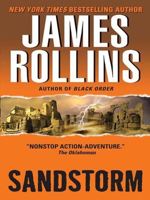 james rollins sandstorm hardcover