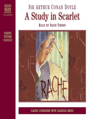 a study in scarlet by sir arthur conan doyle a study in scarlet by sir arthur conan doyle