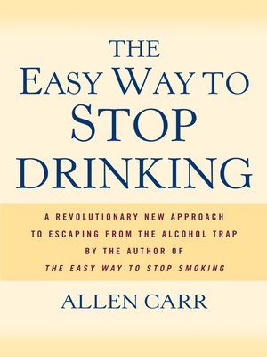 allen carr easy way to stop drinking